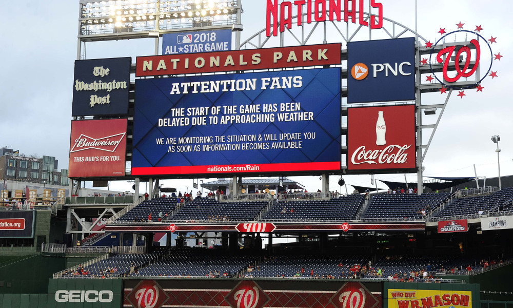 USP MLB: ATLANTA BRAVES AT WASHINGTON NATIONALS S BBN WAS ATL USA DC